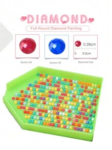 1入套90x30cm 紅色蘭花鉆石畫 Diy 文化石 5d 鑽石繡花 十字繡大型抽象藝術家居裝飾 聖誕節禮物 - 彩色 - 查看 5