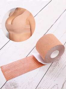 1入組自黏式乳房提升膠帶帶,乳貼 - 杏色 - 查看 1