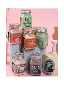 Exfoliating Shower Cream With Aroma And Coconut Extract - Camel - View 4