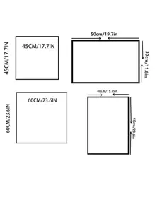 1 件时尚柔软拼布抱枕套，简约风格，适合日常休闲使用 - 彩色 - 查看 8