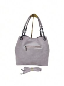 Women Tote Bags - 淡紫色 - 查看 2