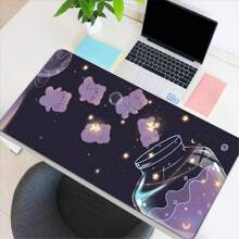 Cartoon Animal Pattern Computer Desk & Mouse Pad - Multicolor - View 2
