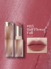 JOOCYEE 哑光粘土染色唇膏 115 秋季花卉，显色度高，质地柔滑，持久不脱色 - #115半花落幕 - 查看 1