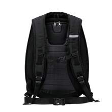 MJMOTO Carbon Fiber Motorcycle Backpack Motocross Helmet Bag Waterproof Motorsport Riding Backpack Expandable Hard Shell Bags - Grey - View 5