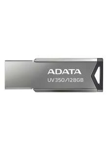 原裝pendrive Adata閃存盤uv350 128gb 64gb 32g隨身碟pendrive Usb3.0閃存盤金屬存儲器usb磁盤閃存 - 銀色 - 查看 2