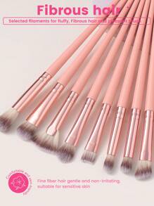 15 piezas Juego de brochas de maquillaje, Juego de brochas de pelo sintético de alta calidad para difuminar sombras de ojos, Herramientas de maquillaje para rostro y ojos, Juego de brochas de maquillaje, Juego de brochas de maquillaje, Juego de brochas de maquillaje, Brochas de maquillaje completas, Juego de brochas de maquillaje, Juego completo de herramientas de maquillaje, Juego de brochas de maquillaje, Juego de brochas de maquillaje, Juego de regalo de maquillaje - Multicolor - Ver 7