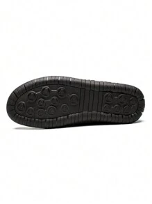 男士冬季新款風格靴子,大尺寸休閒手工皮革鞋,耐磨和防滑,時尚適用於秋天和冬天 - 棕色 - 查看 6