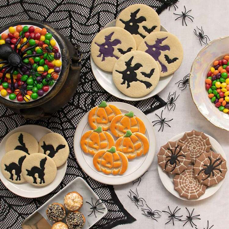 1 Pieza Cortador De Galletas Temático De Halloween - Blanco - Añade 3