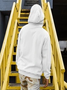 Men Sweatshirts - 白色 - 查看 3