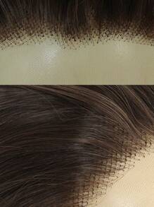 13*1.5 Synthetic Lace Front Wigs Long Chocolate Brown Natural Spiral Curly Lace Front Wig For Fashion Charming Women Daily Party Use Glueless Heat Resistant Fiber Hair High Density 24 Inch Free Part Natural Pre-Plucked Hairline HD Transparent Lace Wig School Halloween Christmas Costume Accessories & 1pc Wig Cap - Chocolate Brown - View 7