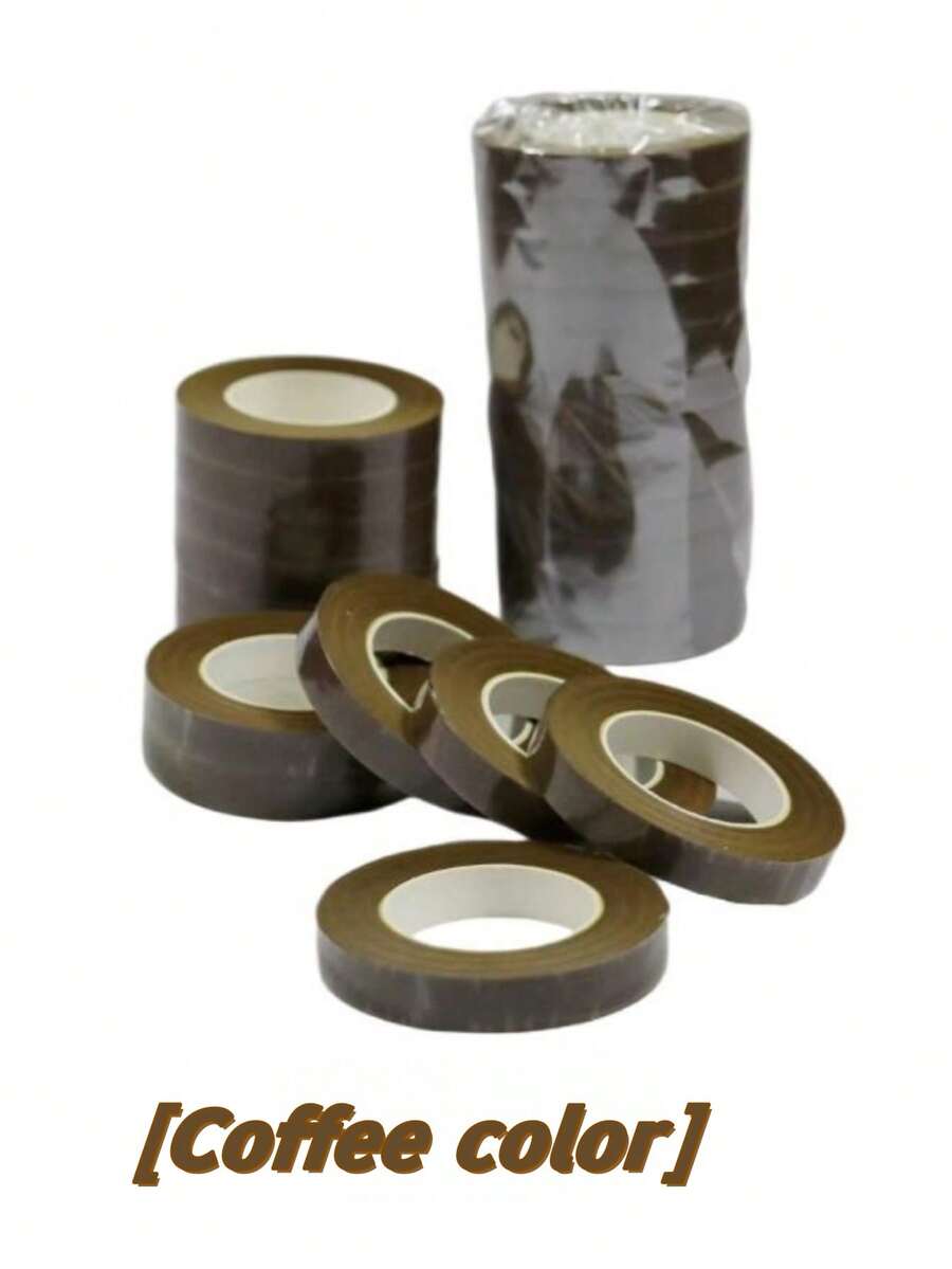 1 rollo color café floral cinta - Café integral - Ver 1