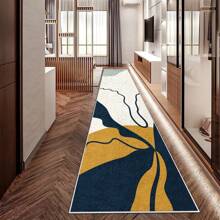 洗衣房地毯長廊地毯走道地墊廚房墊軟式不滑防滑膠機洗樓梯地氈跑道適用於大廳客廳臥室陽台硬木地板 - 淺灰色 - 查看 8