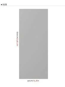 1卷霧面淺灰色厚防水純色pvc自黏壁紙,適用於傢俱客廳臥室宿舍裝修 - 淺灰色 - 查看 8