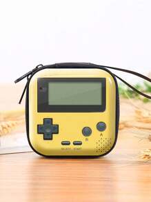 1個小巧的馬蹄材質收納袋,帶拉鍊,適用於耳機、充電線、硬幣、小物品、鑰匙、珠寶等,是日常禮物的完美選擇 - 彩色 - 查看 1