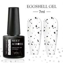 7ml彩蛋殼凝膠指甲油,半永久性亮光,可浸泡型uv凝膠指甲藝術美甲套裝,可用任何顏色作為底色,長效浸泡式美甲,diy家用美容沙龍 - 無色 - 查看 3