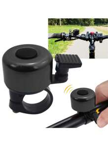 向鈴顏色彩繽紛的小型鋁合金拇指自行車鈴