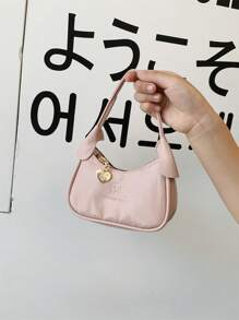 孩子們迷你手持包,新款女孩時尚公主包 - 粉色 - 查看 8