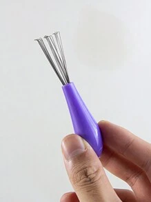 Một chiếc lược làm sạch bằng thép không gỉ màu tím, dụng cụ làm sạch lược tóc xoăn, dụng cụ làm sạch tóc, lược gỡ rối, sản phẩm làm sạch dùng tại nhà, salon, lược chải tóc, lược, dụng cụ làm tóc, sản phẩm và phụ kiện tóc cho thợ cắt tóc, salon, đồ dùng làm đẹp thiết yếu khi đi du lịch, trở lại trường, đồ dùng thiết yếu khi đi du lịch, phụ kiện tóc cho phụ nữ, lược, lược chải tóc, lược chải tóc, lược chải tóc, lược chải tóc, lược chải tóc, lược gỡ rối, lược chải đầu, lược chải tóc mini, bộ lược chải tóc, lược gỗ, lược, lược chải tóc vuốt ngược, lược chải tóc, lược chải tóc, lược chải tóc, lược chải tóc, bộ lược chải tóc, lược chải tóc, lược chải tóc mini, lược gỡ rối, sản phẩm làm tóc, dụng cụ làm tóc, đồ dùng cho tóc, chăm sóc tóc, lược chải tóc xoăn, thợ cắt tóc, phụ kiện thợ cắt tóc, thiết bị làm tóc, đồ dùng thiết yếu khi đi du lịch, đồ dùng thiết yếu khi đi du lịch, kiểu tóc, làm tóc - Màu tím - Xem 6