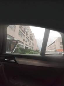 2入組汽車後側窗遮陽簾，帶網布 - 黑色 - 查看 4