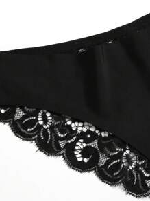 6pcs/Pack Women's Lace Seamless Hipster Underwear - Multicolor - View 8