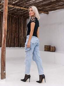 Women T-Shirts - màu đen - Xem 6