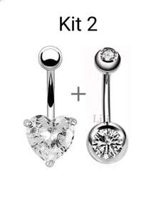 Belly Ring - 銀色 - 查看 1