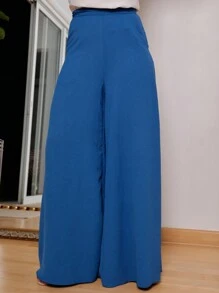 Women Pants - Royal Blue - View 5