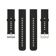 Dây đeo đồng hồ có khóa bạc bằng silicon Tương thích với Đồng hồ Xiaomi S2 / S1 Pro / S1 Active / S1 / Color2 / Sport / Watch Color / Haylou Rt2 Ls10 / Haylou Rs4 Ls12 / Haylou Gst Ls09b / Haylou Rt Ls05s, Cũng tương thích với Huawei Watch4 / 4 Pro / Gt3 Se / Buds / 3 Pro New / Gt3 Pro 46mm / Gt Runner / Gt3 46mm / 3 / 3 Pro / Gt2 Pro / Gt 2e / Gt 46mm / Gt2 46mm, Honor Watch Gs Pro / Magicwatch2 46mm / Magicwatch 1 / Watch Dream , Huami Amazfit Gtr 4 / Gtr 3 / Gtr 3 Pro / Gtr 2e / Gtr 2 / 3 Stratos / Gtr 47mm, Chuangmi Yamay Sw022 / Imilab Kw66, Garmin Forerunner 255 / Vivoactive 4 / V Làm Quà Tặng Học Sinh Trở Lại Trường Học - màu đen - Xem 5