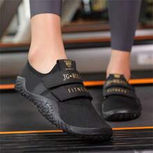 Giày chạy bộ chân trần có độ đàn hồi cao, giày tập gym dành riêng cho nữ, tập nâng và ngồi xổm chống trượt, thích hợp để tập thể hình và yoga - màu đen - Xem 3