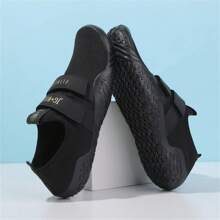 Giày chạy bộ chân trần có độ đàn hồi cao, giày tập gym dành riêng cho nữ, tập nâng và ngồi xổm chống trượt, thích hợp để tập thể hình và yoga - màu đen - Xem 4