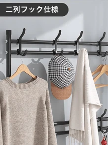 FANOVA Zapatero para armario,organizador de zapatos con sombrero, perchero, estante de entrada para almacenamiento - Albaricoque - Ver 3