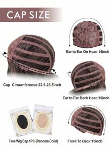 深棕色80年代男士假髮,短款70年代迪斯科男士假髮,適用於男子搖滾80年代主題派對cosplay服裝動漫搖滾假髮 - 棕色 - 查看 2