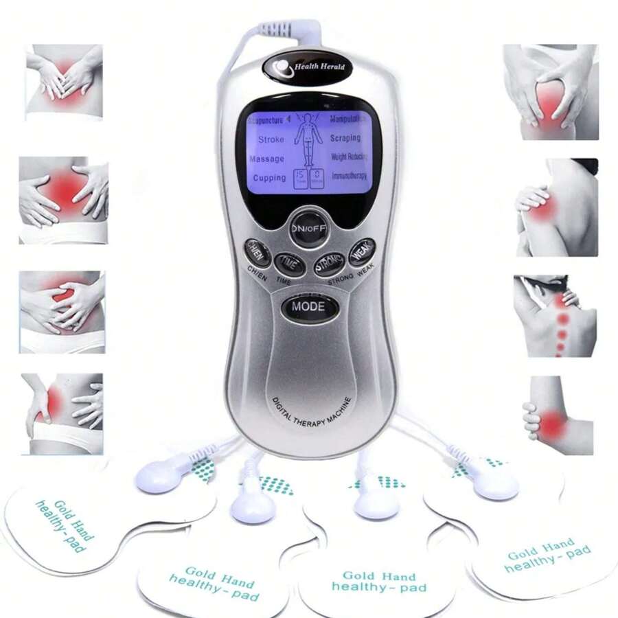 Massage & Relaxation Appliance Muscle Massage Machine Muscle Stimulator Machine Massager Patch For Muscles Back Tendonitis - RANDOM COLOR - View 1