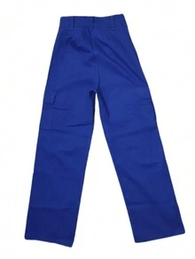 pantalon de cargo para dama ma1120 - azul real - Ver 5