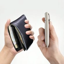 1pc Random Color Stackable Concealed Pull-out Card Holder For Wallet - Multicolor - View 4