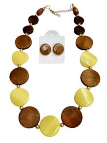 Long Necklaces - Yellow - View 2
