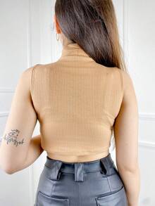 Women Tops - 綠色 - 查看 2