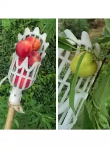 1pc Fruit Picker Basket Head, Convenient Fruit Picker Catcher, Apple Peach Picking, Farm Garden Picking Device, Garden Tools