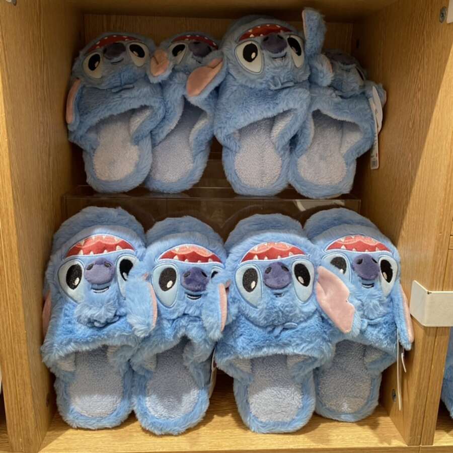 Miniso Lilo And Stitch Ultra Soft Plush Slippers For Adult Stitch CN37 miniso-lilo-and-stitch-ultra-soft-plush-slippers-for-adult-stitch-cn37