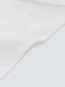 女士性感蝴蝶結丁字褲 - 白色 - 查看 5