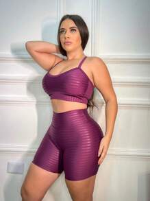 Women Sports Sets - Màu tím - Xem 1