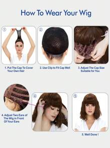 Pelucas negras peludas para hombres, peluca en capas de los años 80, pelucas para fiesta disco de los años 70, pelucas para hombres y mujeres para Rocking, disfraz de Cosplay de fiesta temática de los años 80, Anime - Negro - Ver 9