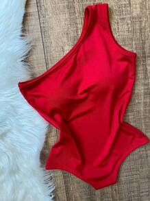 Women Bodysuits - 紅色 - 查看 2