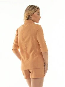 Women Suit Sets - Màu Khaki - Xem 7