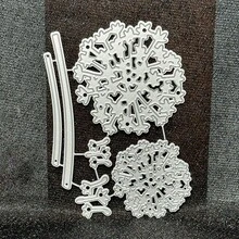 1pc Dandelion Designed Embossed Carbon Steel Knife Mold, Diy Handmade Cutting Mold, For Crafts - Silver - View 2