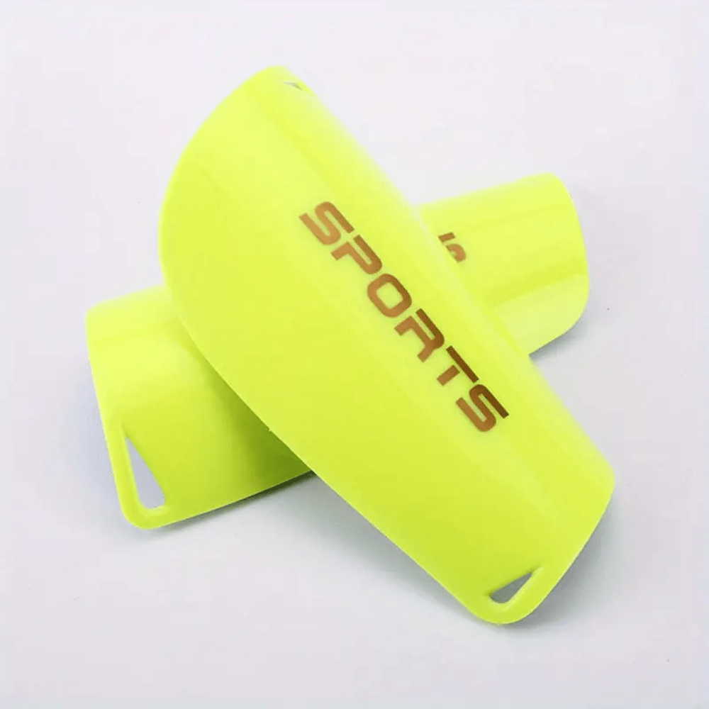 2 Paires Chaussettes Protège-Tibias Football - Maille Respirante - Fixation Secure
