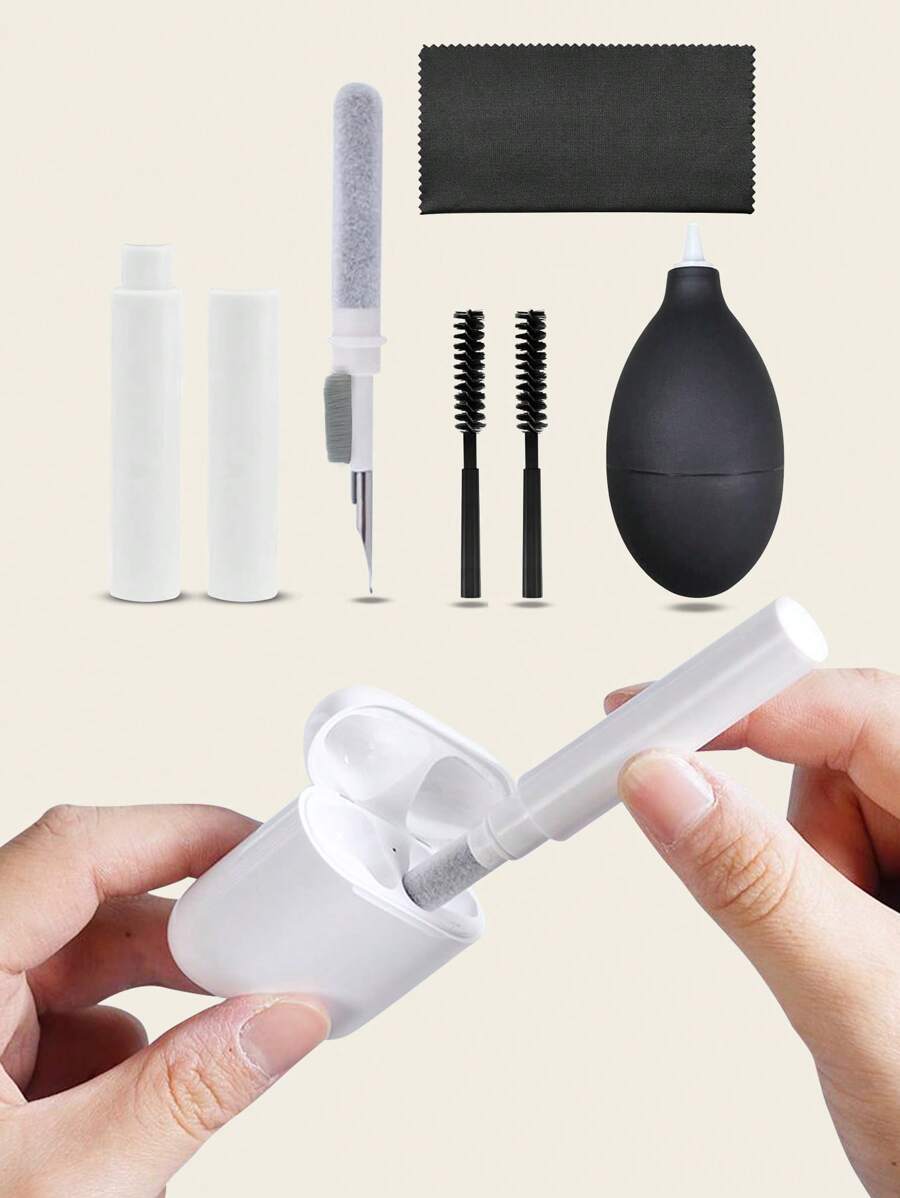 5入組耳機清潔器套裝兼容AirPods - 白色 - 查看 1