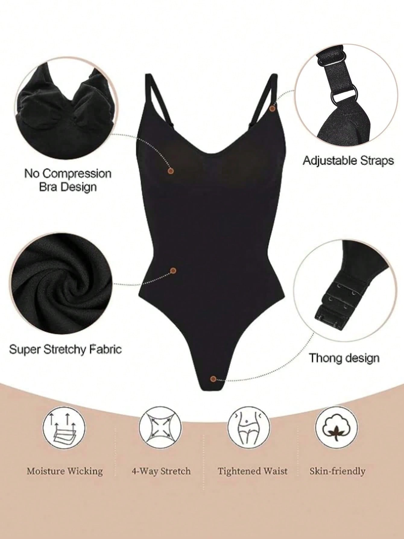 Women's Seamless Body Shaper Camisole, Tummy Control Compression