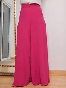 Women Pants - Hot Pink - View 7