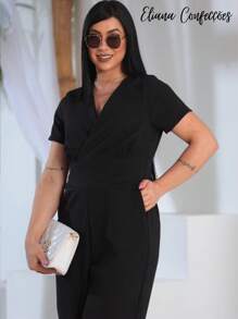 Women Jumpsuits - 黑色 - 查看 2